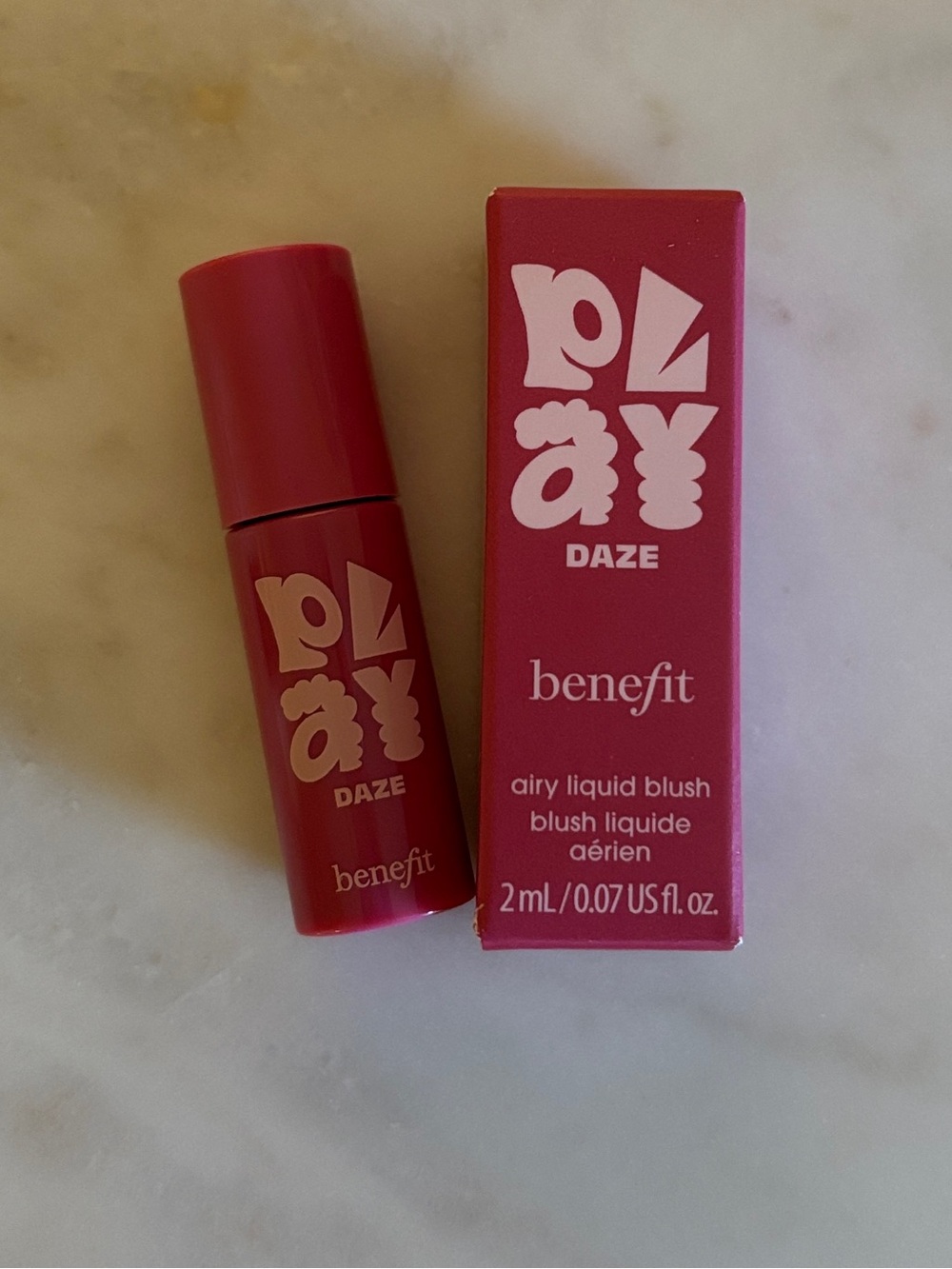 Benefit Play Daze Airy Liquid Blush Willa 0.07 oz NEW